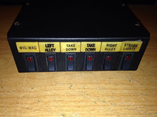 Code 3/Whelen Six (6) Position Switch Box