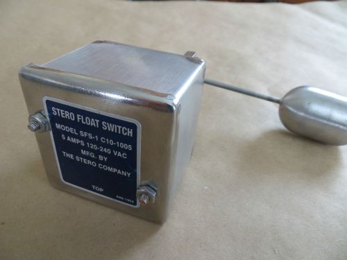 STERO Flight DISHWASHER FLOAT VALVE #: C101005