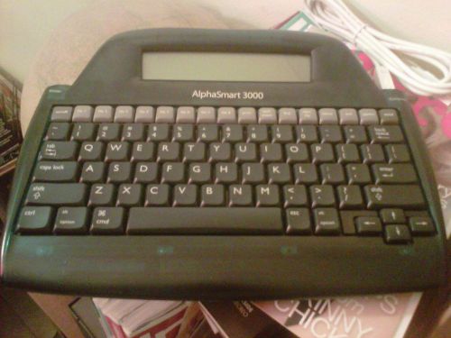 AlphaSmart 3000 Portable Computer w/power cord