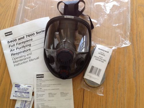 North 7600a full face respirator for sale
