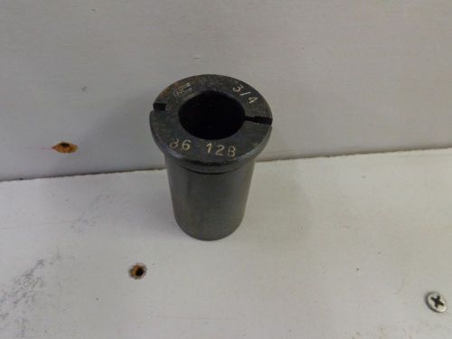 GLOBAL CNC LATHE TOOL HOLDER BUSHING 1-1/4&#034; ODX3/4&#034; ID #8612B STYLE B  STK 2228