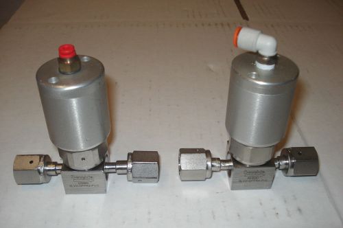 2 SWAGELOK 6LVV-DPFR4-P-C / 6LVV-DPFR4-P1-C DIAPHRAGM VALVE