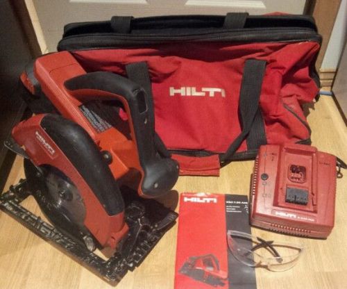 Hilti wsc 7.25-a36 36v cordless circular saw lithium ion for sale