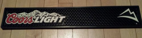 Coors Lite Bar Rail Mat 20.5 in