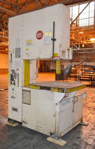 36&#034; Grob Model 6V-36 Vertical Band Saw, S/N 398 (1982)