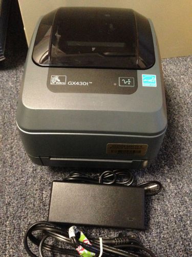 ZEBRA GX430t Thermal 5&#034; Receipt USB Fedex / UPS Label Printer GX43-102510