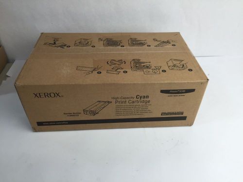 GENUINE XEROX 113R00723 HIGH CAPACITY CYAN TONER CARTRIDGE FOR PHASER 6180 OEM