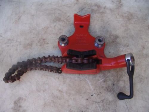 RIDGID BC-610 CHAIN PIPE VISE 1/8 - 6 PIPE THREADER 300