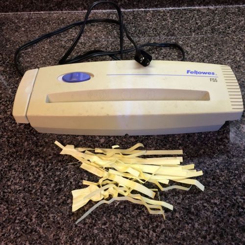 Fellows paper shredder