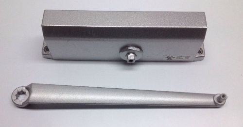 Heavy Commercial Door Closer Body, 9N50, R15839 504 Silver Aluminum Alloy, NEW