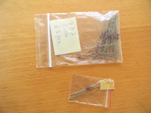 AZ12 Diode X 5 Pieces, 5B2 Diode X 63 Pieces - Free Shipping in U.S.