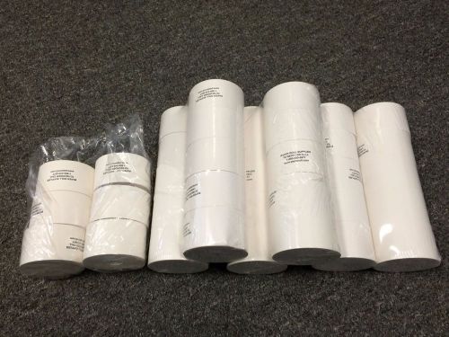 1 3/4&#034; (44mm) x 150&#039; 1-Ply White Cash Register/Calculator Receipt Paper 36 Rolls