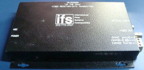 IFS VR1503WDM UP THE COAX VIDEO RECEIVER