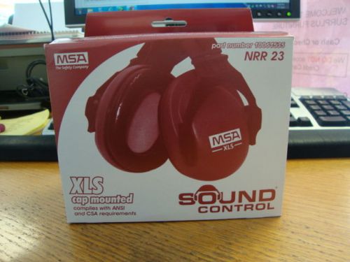 MSA Sound Control; XLS Cap Mounted; Cap Earmuffs