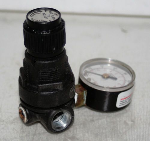 1/4&#034; Pressure Regulator W/Gauge ARO 127122-000