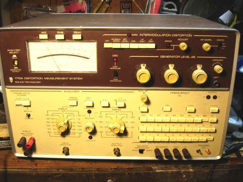 Sound Technology 1710A  Audio Test &amp; Distortion Analyzer