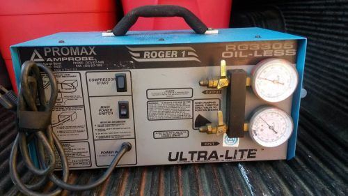 PROMAX AMPROBE ROGER 1 RG 3305 Oil-less HVAC Refrigerant Recovery Unit