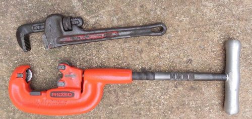 Ridgid tubing cutter lot