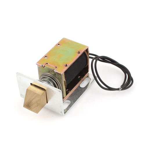 DC 12V 1A 2.5Kg Force 10mm Stroke Energy Saving Tractive Solenoid Electromagnet