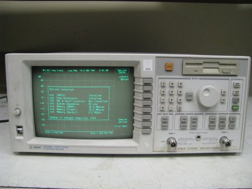 HP Agilent 8712ES 300khz - 1300mhz RF Network Analyzer FG3