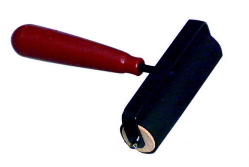 Speedball Plastic Handle Hard Rubber Brayer, 4 Inches