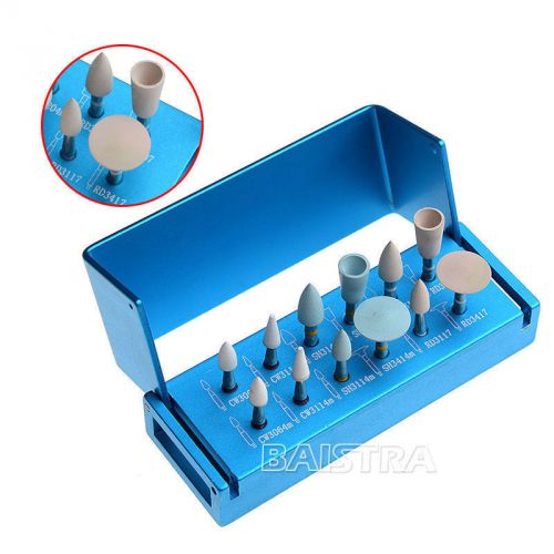 Dental Assorted Dental Lab Diamond Polishers Burs Cups RA1112