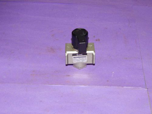 SMC NVHS2000 Shut off valve 1/4&#034; NPT