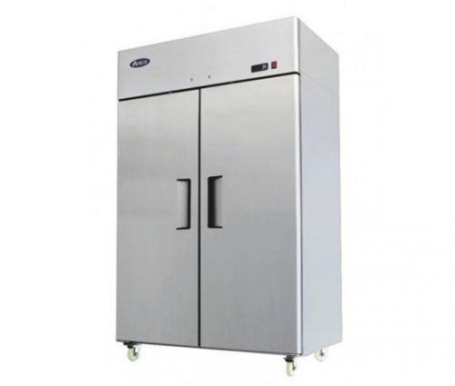 ATOSA T-Series 2 Door Stainless Steel 51.7&#034; Top Mount Freezer NSF MBF8002