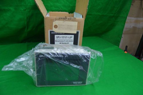 New 1CP Quickpanel Jr. QPJ-1D121-L2P Monochrome 5in LCD 24vdc - SKU 3.15-1120