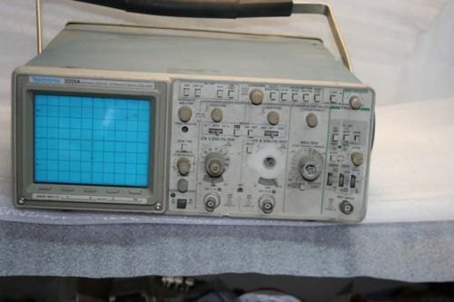 TEKTRONIX 2221A 100 MHz  DIGITAL OSCILLOSCOPE