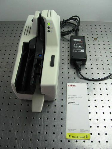 G115020 Unisys Web Source NDP WDP 57-SYA Check Scanner &amp; Power Supply