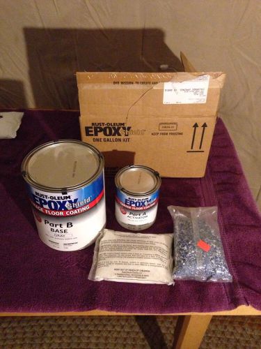 Rust-oleum Epoxy Shield Gray One Car Garage Floor Coating 251965