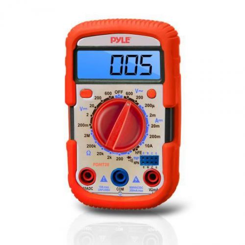 Pyle Digital Backlit LCD Multimeter