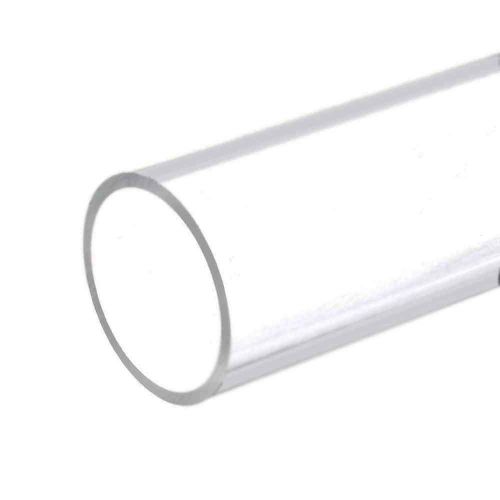 Clear Acrylic Tube 2&#034; ID x 2.250&#034; OD&#034; x 22&#034; long