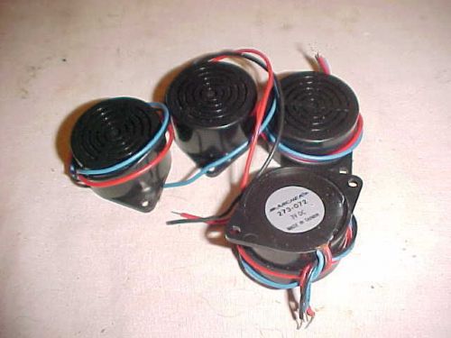 Buzzer - Siren 3 Sounds Archer 273-072 Mint 3 Volt 4 In Lot