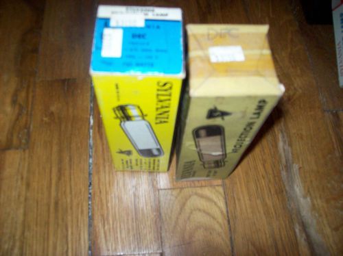 2 NOS  PROJECTOR BULB/LAMP SYLVANIA DEC  120 VOLT 750 WATTS 25 HOURS