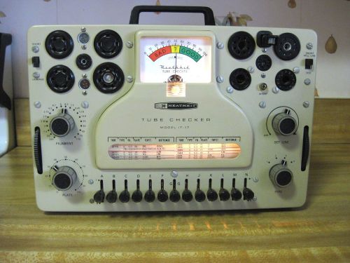 Vintage Heathkit IT-17 Tube Tester