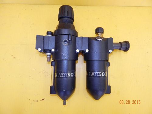 Watts Fluidaire QIX regulator-filter/drain-lubricator Clean nice condition! LOOK