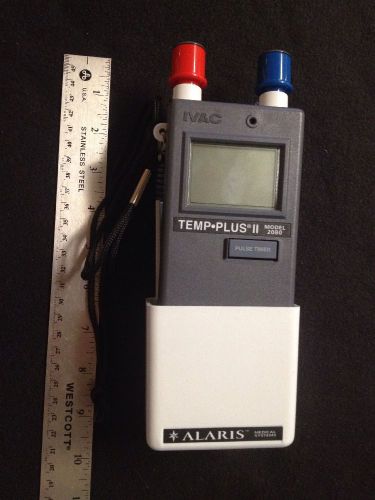 IVAC ALARIS TEMP PLUS II 2080 D THERMOMETER