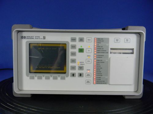 Agilent 37717A PDH/SDH Test Set w/ OPT. - 30 Day Warranty