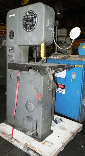 DOALL V-16 Vertical Band Saw DBW-1A Blade Welder