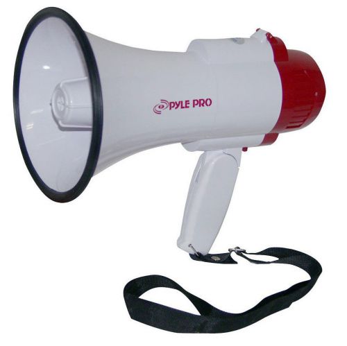 Professional Cheerleading Megaphone Bullhorn Hand Held PylePro 30W 800Yrd Range