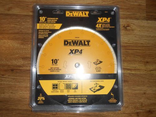 DEWALT XP4 10&#034; XP4 DW4764 WET CUTTING DIAMOND CIRCULAR BLADE