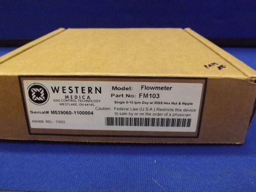 WESTERN MEDICA FLOWMETER FM103