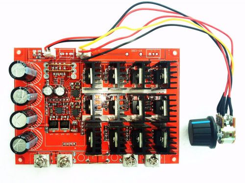 NEW 10-50V 60A DC Motor Speed Control PWM HHO RC Controller 12V 24V 48V 3000W