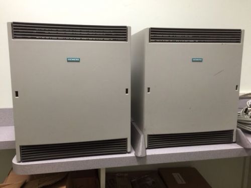 Siemens 3700 Phone System w/ 2 Cabinets &amp; 8 Siemens Standard SL Phones