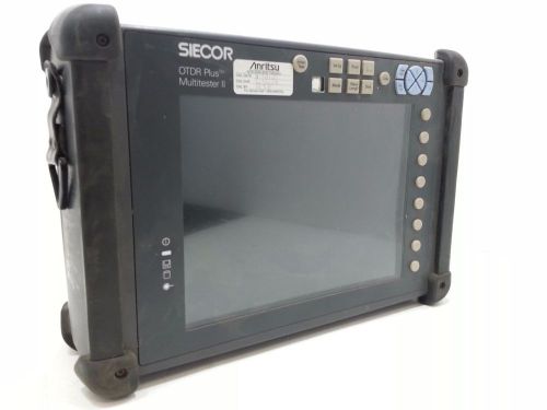 SIECOR OTDR Plus Multitester II **For Parts** Broken Screen, Missing button