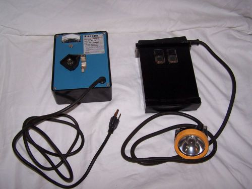 MSA Minespot Battery Charger and Helmet Light Lamp EUC