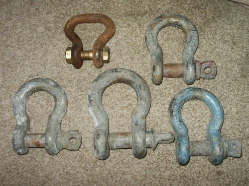 5 Screw Clevis (1) 6.5 ton (3) 4.75 ton