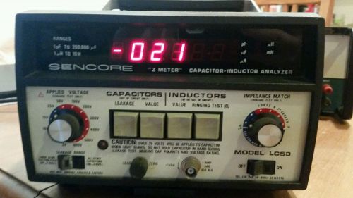 Sencore &#034;Z Meter&#034; Model LC53